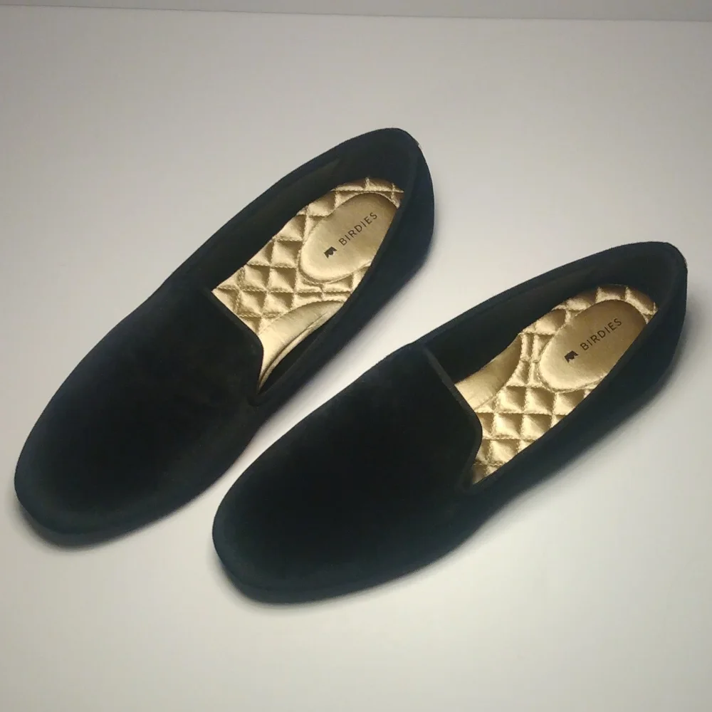 Birdies Women's Black Loafers - Picture 4 of 12